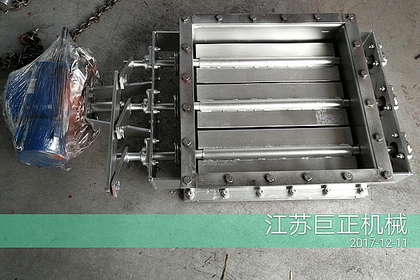 方形擋板門（寬5m）完美下線，入庫前一覽