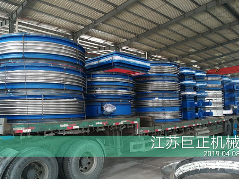 擋板門(mén)/非金屬膨脹節(jié)完工，準(zhǔn)備發(fā)往山東客戶(hù)