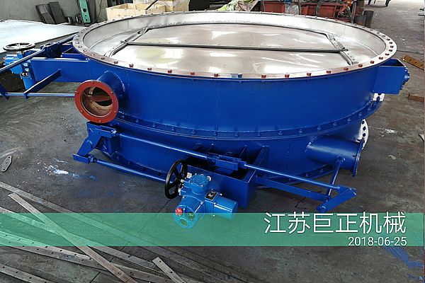 圓形擋板門（直徑280cm）制作完工了，待包裝入庫