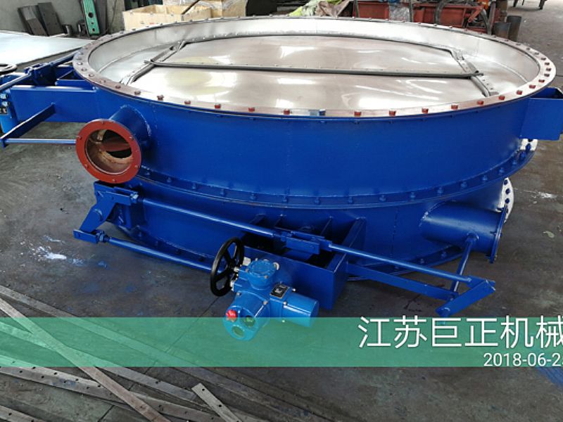 圓形擋板門（直徑280cm）制作完工了，待包裝入庫